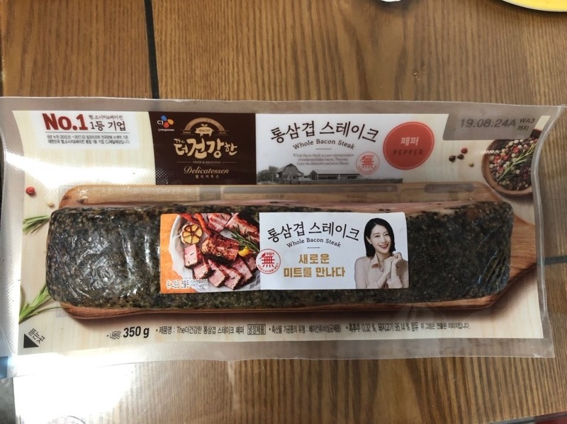 CJ_The더건강한 통삼겹스테이크 페퍼