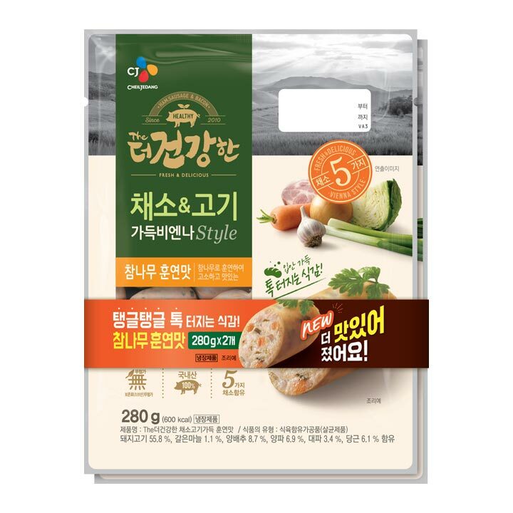 CJ_The더건강한채소&고기가득비엔나Style 참나무훈연맛