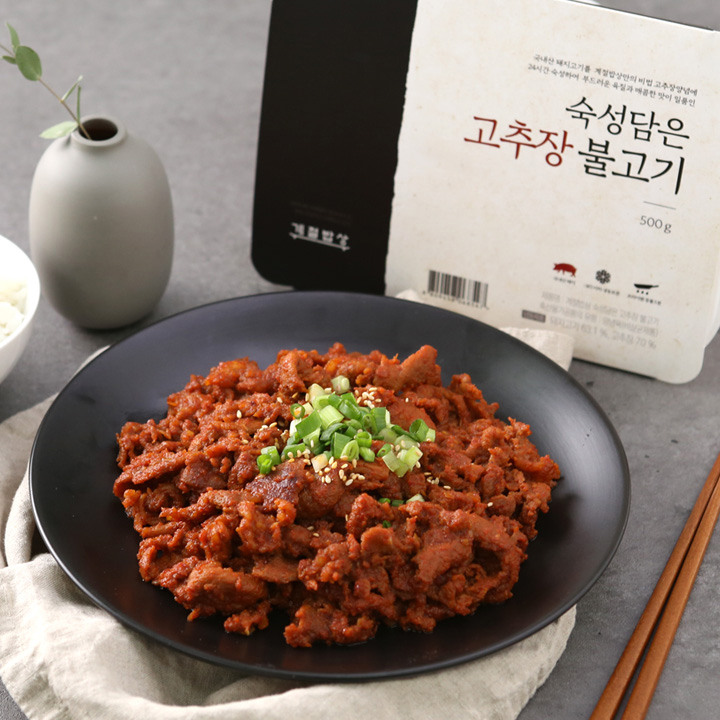 CJ_계절밥상 숙성담은 고추창 불고기