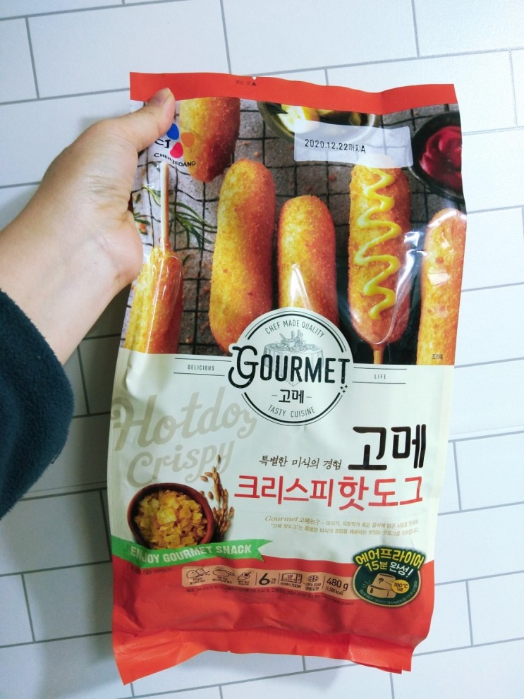 CJ_고메 크리스피핫도그 thumbnail