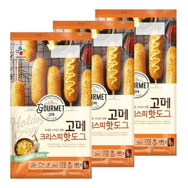 CJ_고메 크리스피핫도그 thumbnail