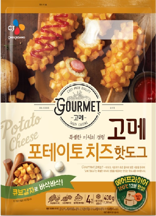 CJ_고메 포테이토치즈 핫도그 thumbnail