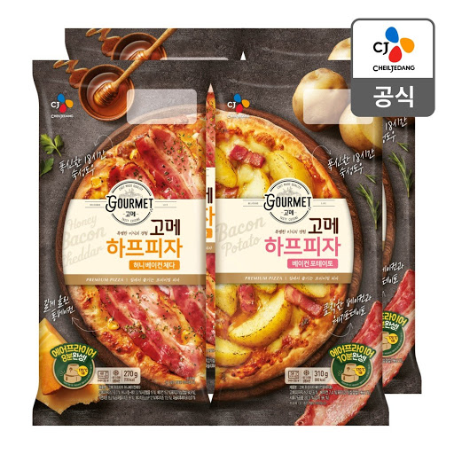 CJ_고메 하프피자 허니베이컨체다 thumbnail