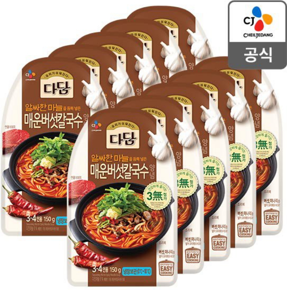 CJ_다담 매운버섯칼국수양념 thumbnail