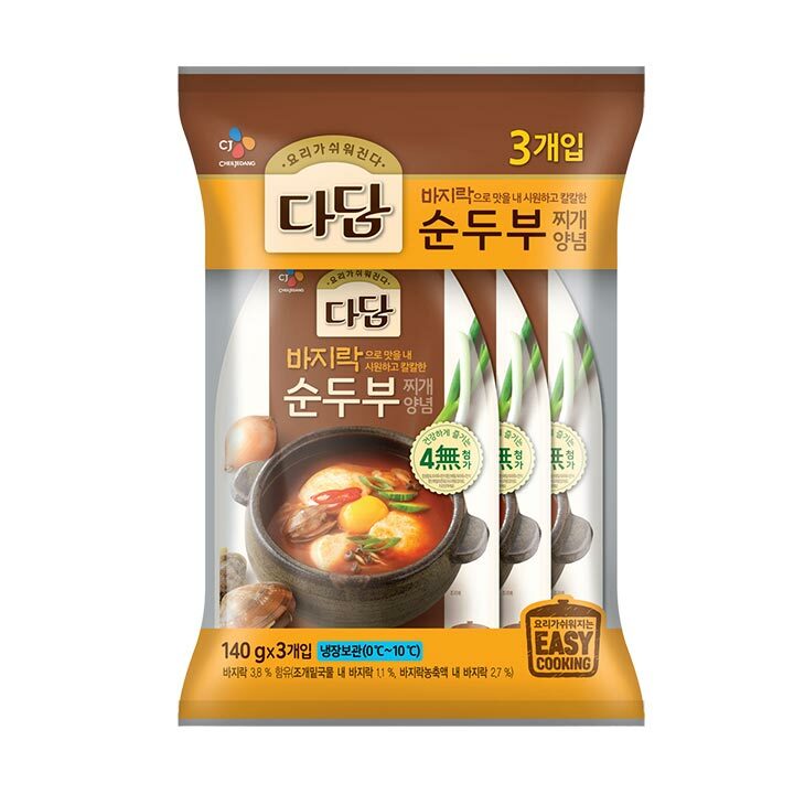CJ_다담 바지락 순두부찌개 양념EA thumbnail