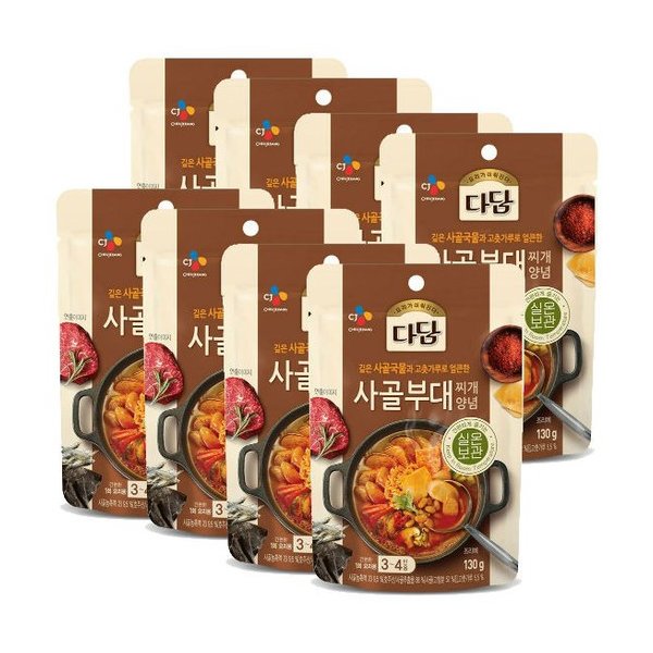 CJ_다담 사골부대 찌개양념