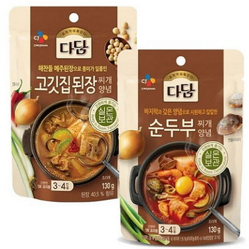 CJ_다담 순두부찌개 양념