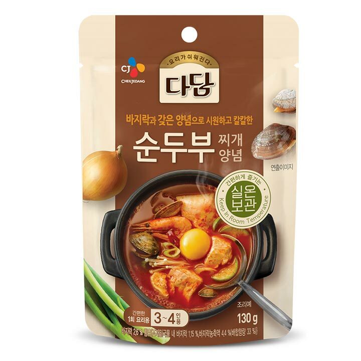 CJ_다담 순두부찌개 양념