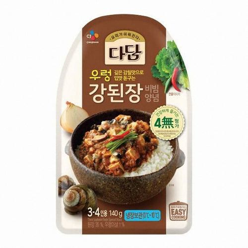 CJ_다담 우렁강된장 비빔 양념