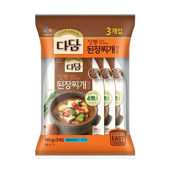 CJ_다담 정통된장찌개 양념