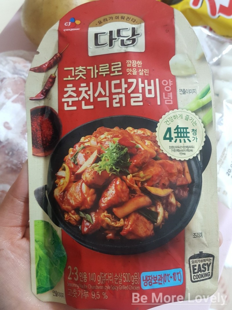 CJ_다담 춘천식닭갈비양념