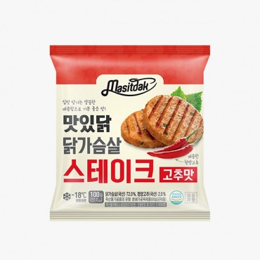 CJ_닭가슴살 스테이크 고추맛