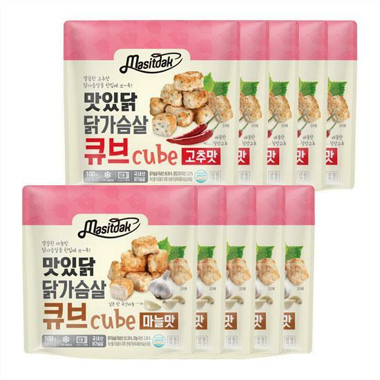 CJ_닭가슴살 큐브 혼합