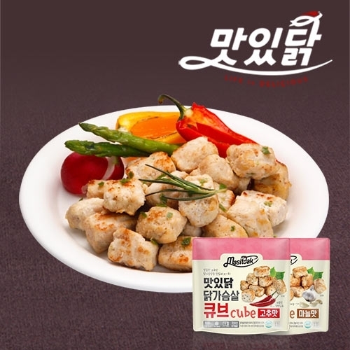 CJ_닭가슴살 큐브 혼합