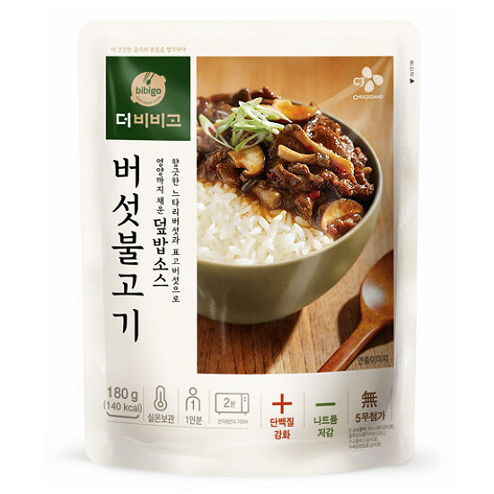 CJ_더비비고 버섯불고기 덮밥소스