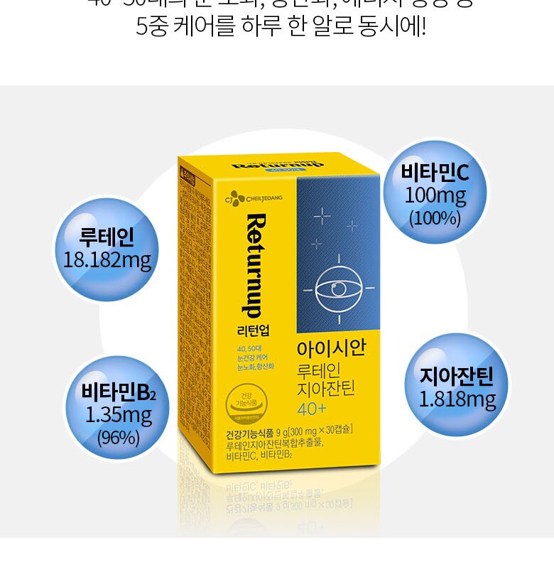 CJ_리턴업 아이시안 루테인 지아잔틴