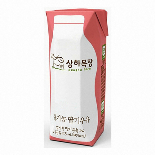 CJ_매일 상하목장 유기농 멸균 우유 딸기