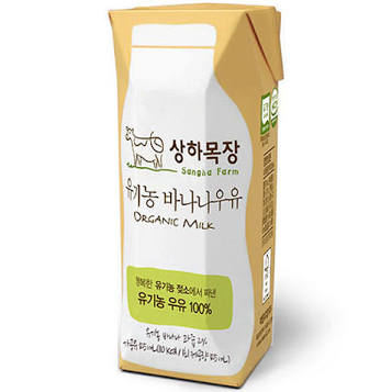 CJ_매일 상하목장 유기농 멸균 우유 바나나