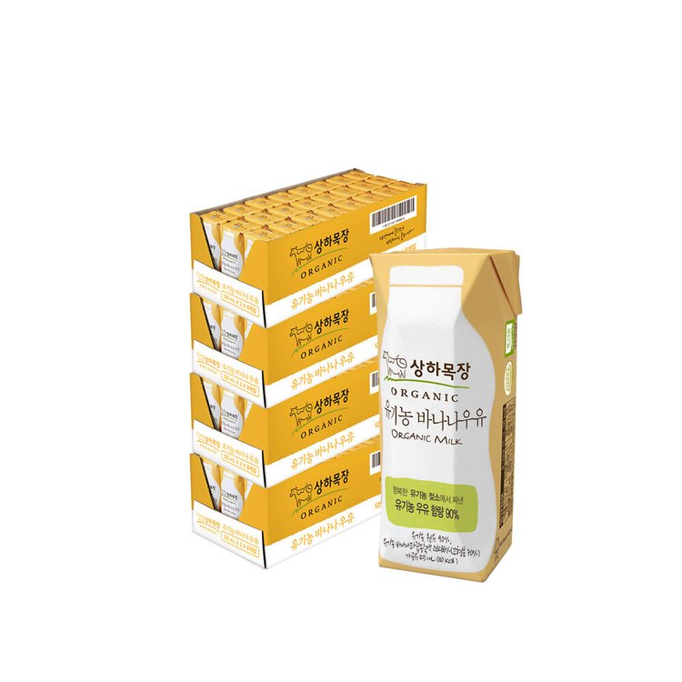 CJ_매일 상하목장 유기농 멸균 우유 바나나