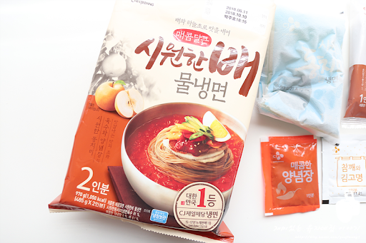CJ_매콤달큰시원한배물냉면