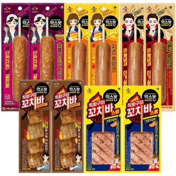 CJ_맥스봉 직화구이 꼬치바 스팸