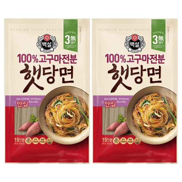 CJ_백설 100% 고구마전분 햇당면