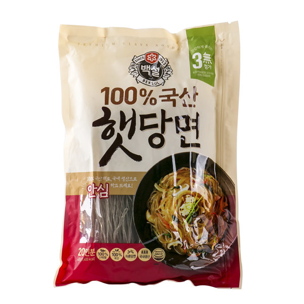CJ_백설 100% 국산 햇당면