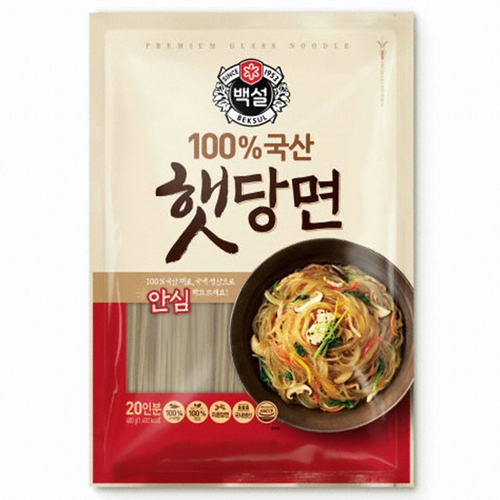 CJ_백설 100% 국산 햇당면 thumbnail