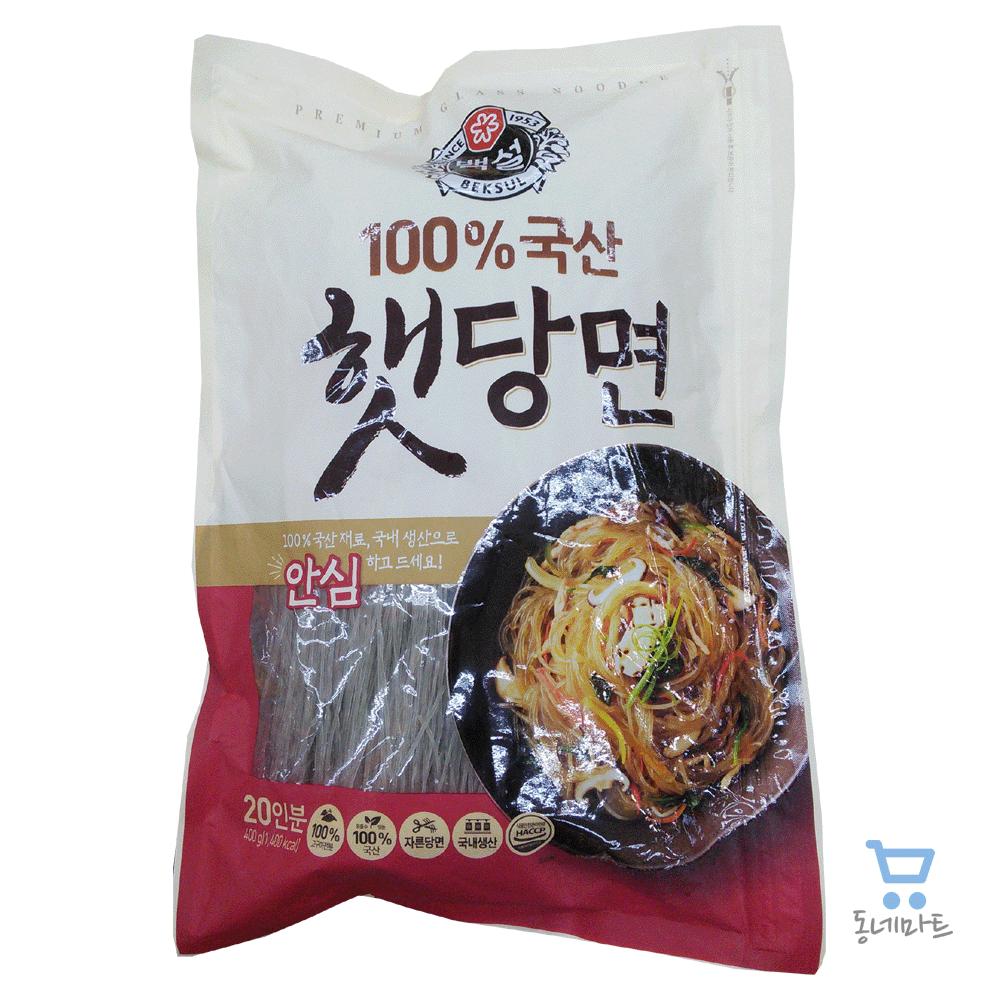 CJ_백설 100% 국산 햇당면 thumbnail