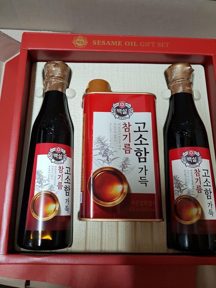 CJ_백설 고소함가득 참기름 2호