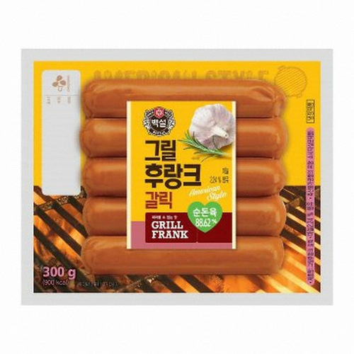CJ_백설 그릴후랑크갈릭