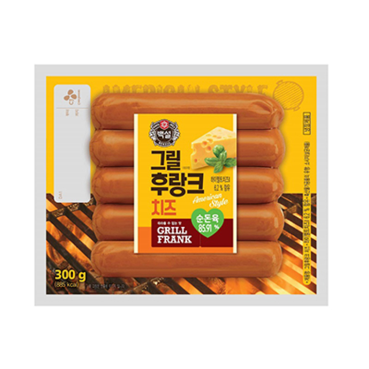 CJ_백설 그릴후랑크치즈