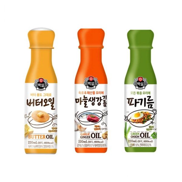 CJ_백설 마늘생강기름 thumbnail