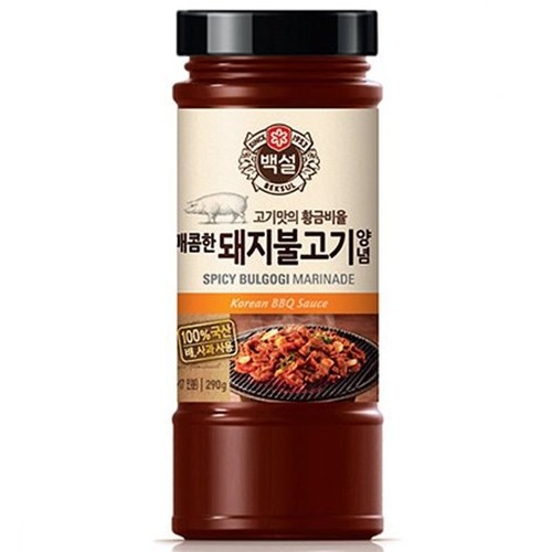 CJ_백설 매콤한 돼지불고기양념