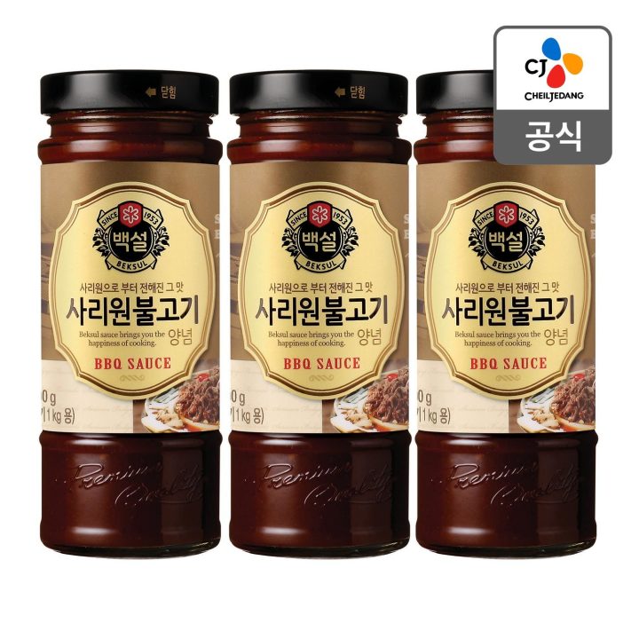 CJ_백설 사리원불고기양념