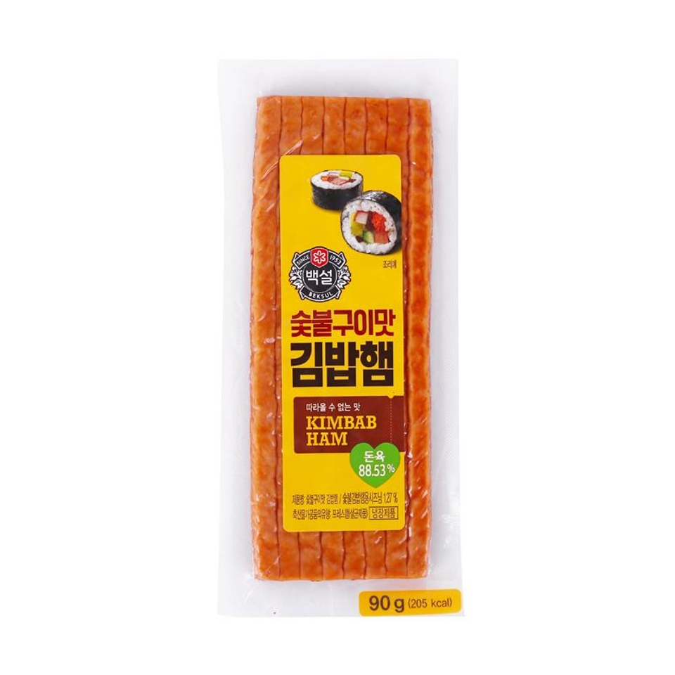 CJ_백설 숯불구이맛김밥햄