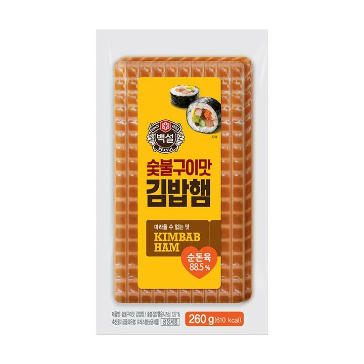 CJ_백설 숯불구이맛김밥햄