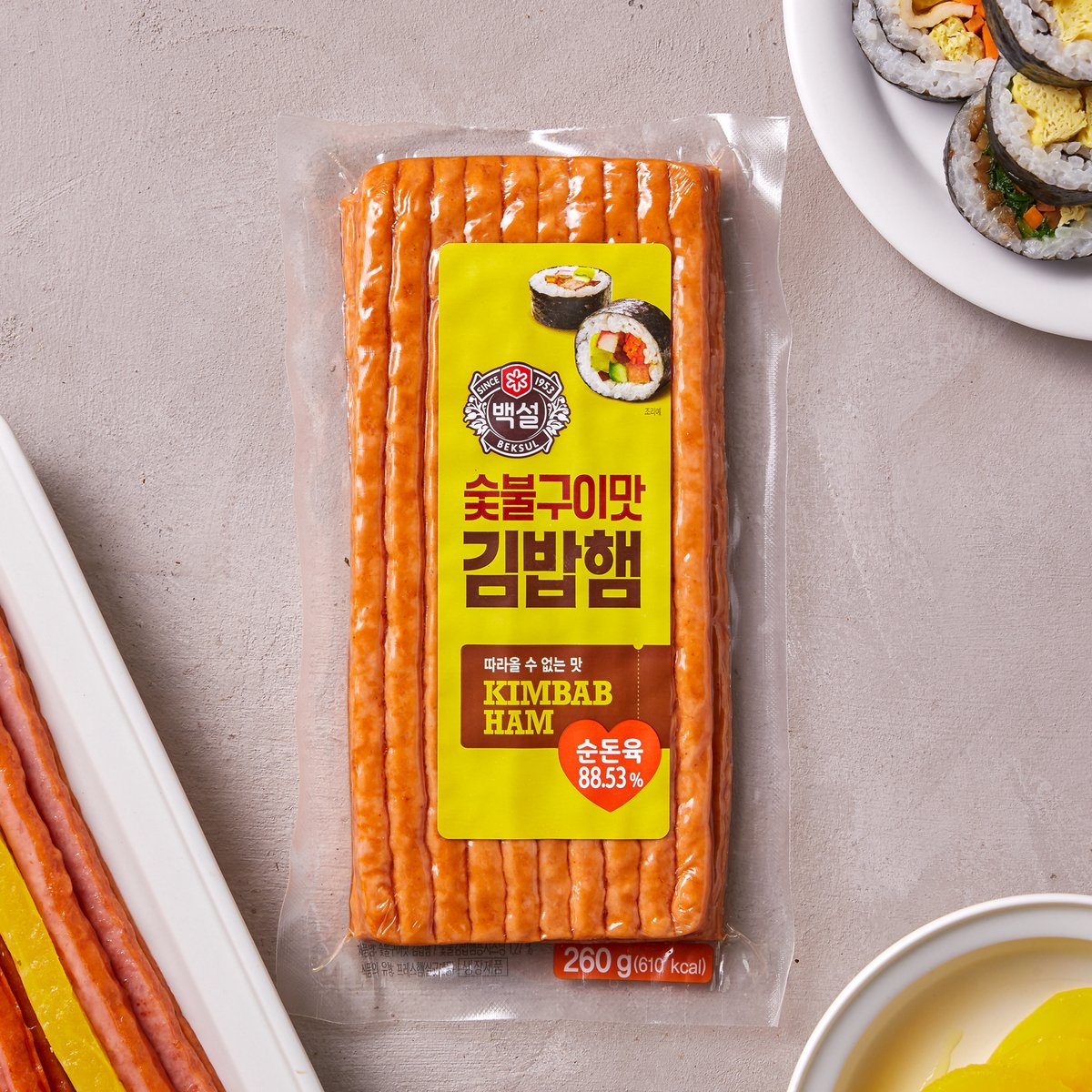 CJ_백설 숯불구이맛김밥햄 thumbnail