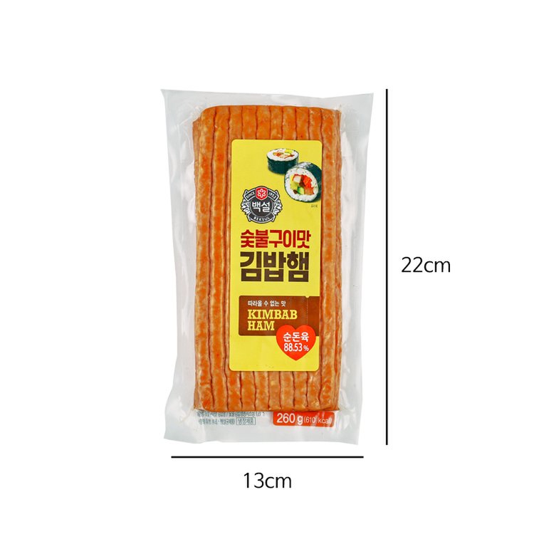 CJ_백설 숯불구이맛김밥햄 thumbnail