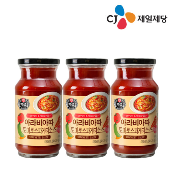 CJ_백설 아라비아따 토마토스파게티소스
