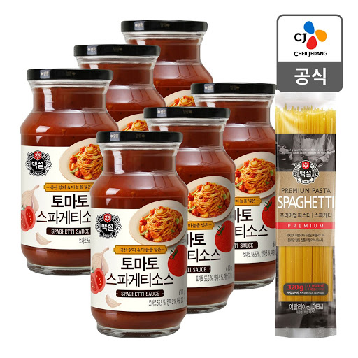 CJ_백설 토마토스파게티소스+백설 스파게티면 thumbnail