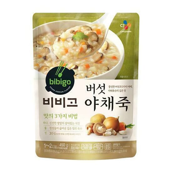 CJ_비비고 버섯야채죽