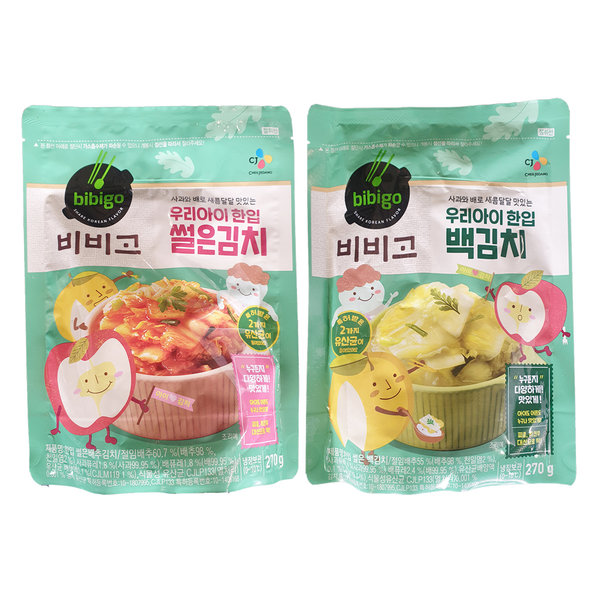 CJ_비비고 우리아이한 썰은김치