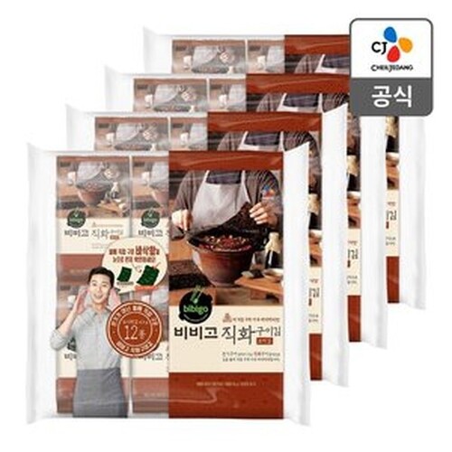 CJ_비비고 한달 직화구이 김 박스