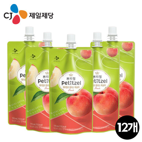 CJ_쁘띠첼 워터젤리플러스 복숭아