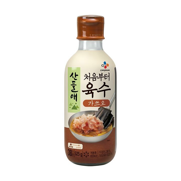 CJ_산들애 처음부터 가쓰오 육수