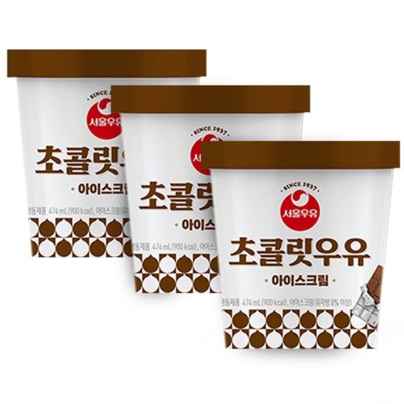 CJ_서울우유 초코우유 아이스크림