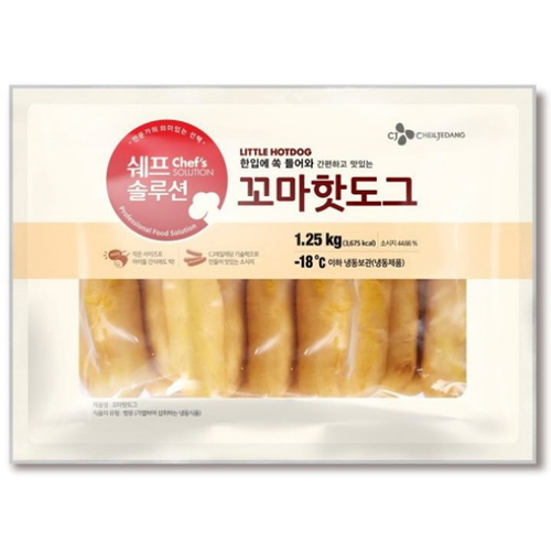 CJ_쉐프솔루션 꼬마핫도그