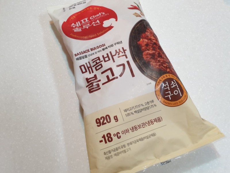 CJ_쉐프솔루션 매콤바싹불고기