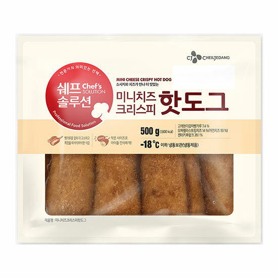CJ_쉐프솔루션 미니치즈크리스피핫도그 thumbnail